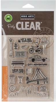 Hero Arts Clearstamps - City Adventure