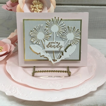 Hero Arts Fancy Dies - Dandelion & Leaves 