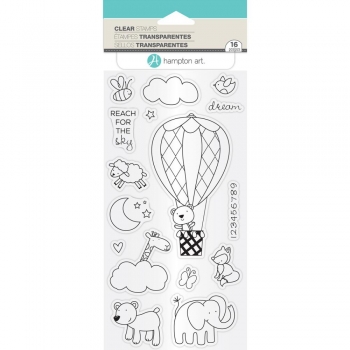 Hampton Art Clearstamps - Reach For The Sky