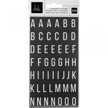 Heidi Swapp Alphabet Stickers Set - 153 Stck.