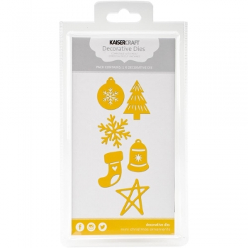 Kaisercraft Decorative Die - Mini Christmas Ornaments