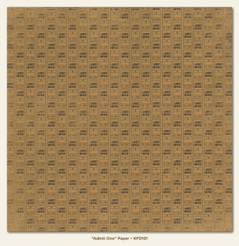 My Mind's Eye - Everyday Fun "Admit One"