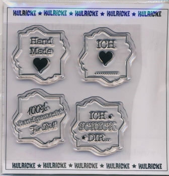 Label Sterne - Clearstamp Set