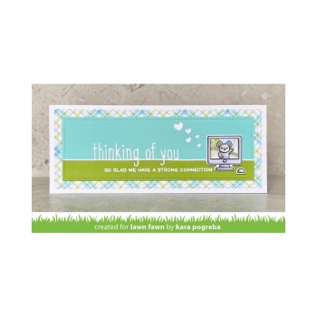 Lawn Fawn Clear Stamps - Virtual Friends
