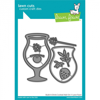 Lawn Fawn Die - Build-A-Drink Cocktail Add-On
