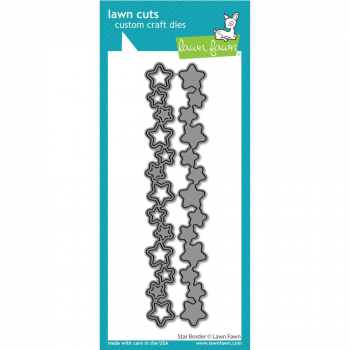 Lawn Fawn Die - Star Border