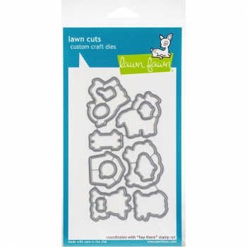 Lawn Fawn Die - hay there