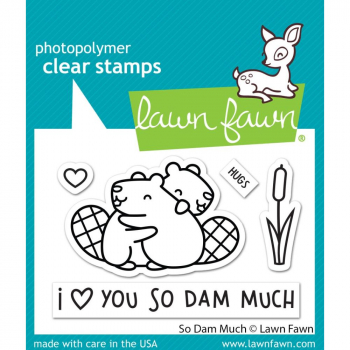 Lawn Fawn Clear Stamps - So Dam much