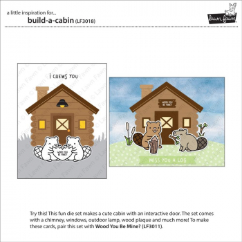 Lawn Fawn Die - Build-A-Cabin