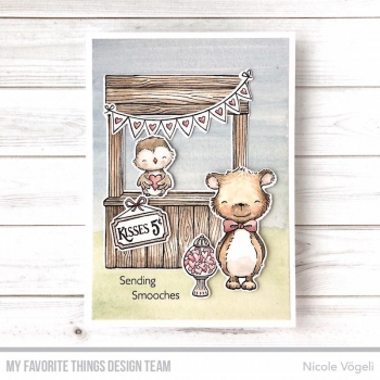 MFT Die-Namics Stanz & Stempel Set - Kissing Booth