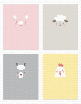 Die-namics - Friendly Farm Faces