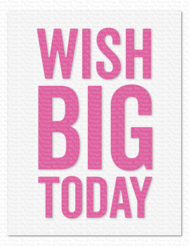 Die-namics - Wish Big Today