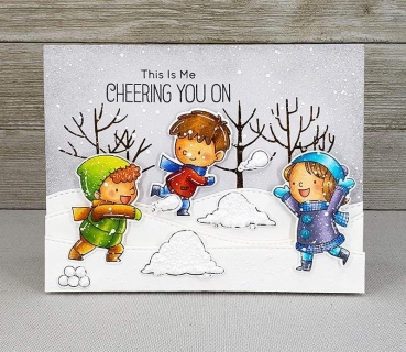 MFT Die-Namics Stanz & Stempel Set - Pile on the Hugs