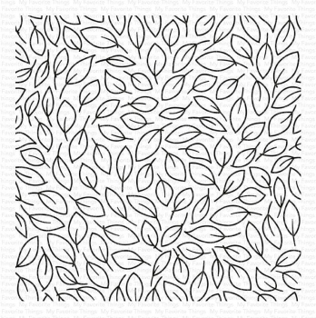MFT - Polka Little Leaves Background