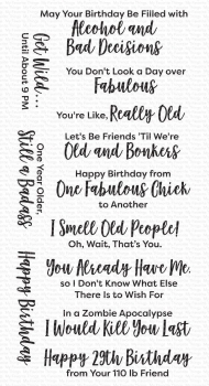 MFT Sassy Pants Birthday Greetings