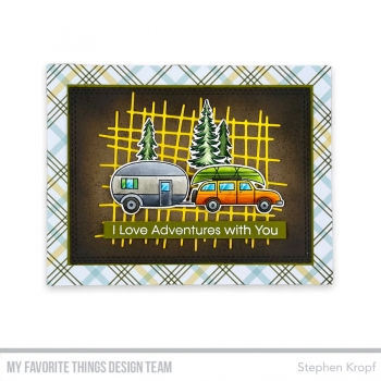MFT Design Papier 6" x 6" - Joyful Plaid