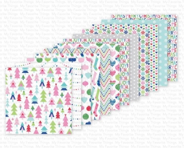 MFT Design Papier 6" x 6" - Colorful Christmas