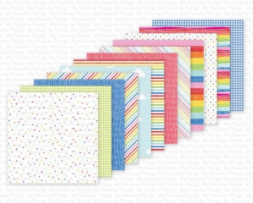MFT Design Papier 6" x 6" - Happy Patterns *Limitiert*