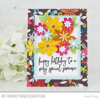 MFT Design Papier 6" x 6" - Wildflowers *Limitiert*