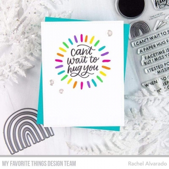MFT - 6" x 6" Schablone - Confetti All Around