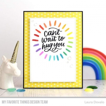 MFT - 6" x 6" Schablone - Confetti All Around