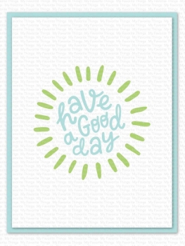 MFT - 6" x 6" Schablone - Confetti All Around