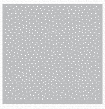 MFT - 6" x 6" Schablone - Cue the Confetti Stencil