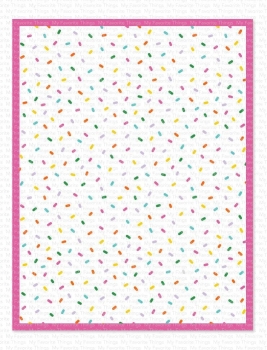 MFT - 6" x 6" Schablone - Cue the Confetti Stencil