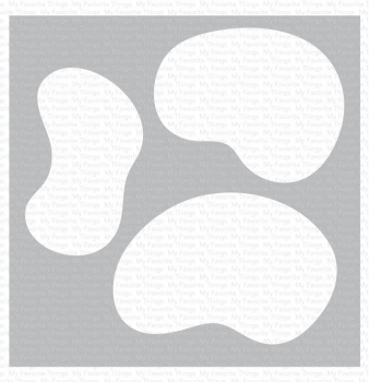 MFT - 6" x 6" Scene Stencil - Pastures, Ponds & Pools