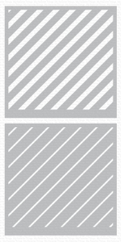 MFT - 6" x 6" Scene Stencil - Plaid Builder