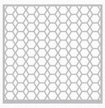 MFT - 6" x 6" Scene Stencil - Geometric Mosaic