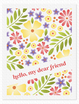 MFT - 4 1/2" x 6" Stencil - Smart Mask Diag High Low