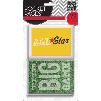 me&my Big ideas - Page Pocket - All Star - Rot