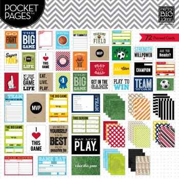 me&my Big ideas - Page Pocket - All Star - Rot