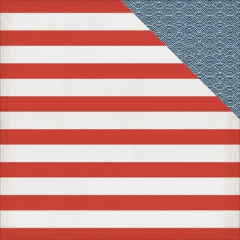 My Mind's Eye - By The Sea "Ocean Breeze" 12"x12"