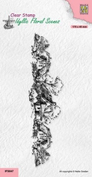 Nellie`s Choice Silhouette Clear Stamps - Nostalgic House