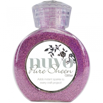 Nuvo Pure Sheen Glitter - Hot Pink
