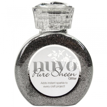 Nuvo Pure Sheen Glitter - Steel Grey
