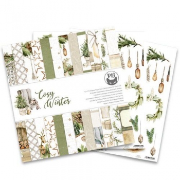 P13 Paper Pad - Cosy Winter 12" x 12"