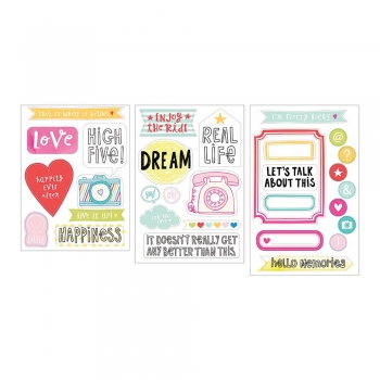 Projct Lifer Stickers - High Five - 33 Stk.