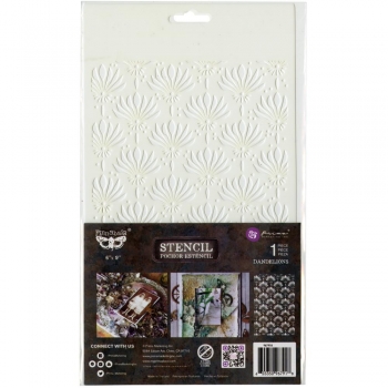 Prima Marketing Finnabair - Stencil - Dandelions