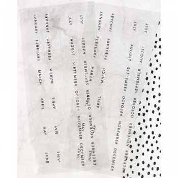 My Prima Planner - Monthly Tab Stickers