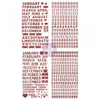 Prima Marketing Amelia Rose Glitter Stickers - Everything Glitter