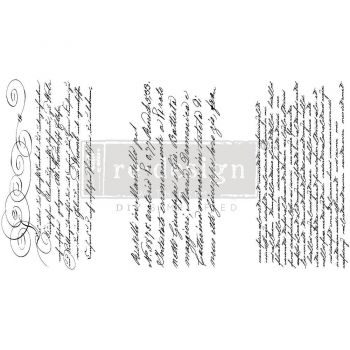Prima Decor Transfers - Secret Letter
