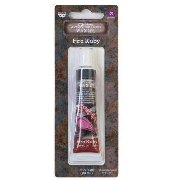 Prima Antique Brillianace Wax - Fire Ruby (Tube)