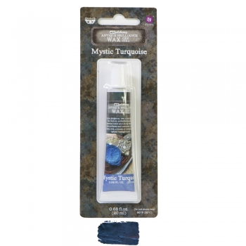 Prima Antique Brilliance Wax - Mystic Turquoise (Tube)