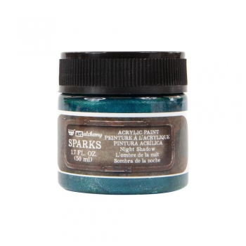 Prima Marketing Acrylic Paint - Sparks - Night Shadow