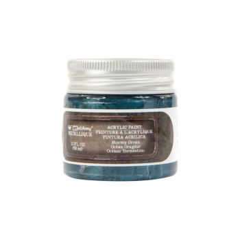 Prima Marketing Acrylic Paint - Metallique - Stormy Ocean
