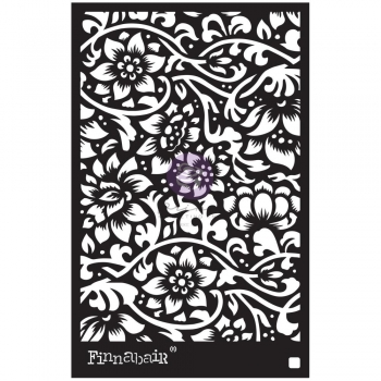 Prima Marketing Finnabair - Stencil - Bindweed Wallpaper