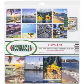 Reminisce - Collection Kit - 12" x 12" - Hawaii Kit